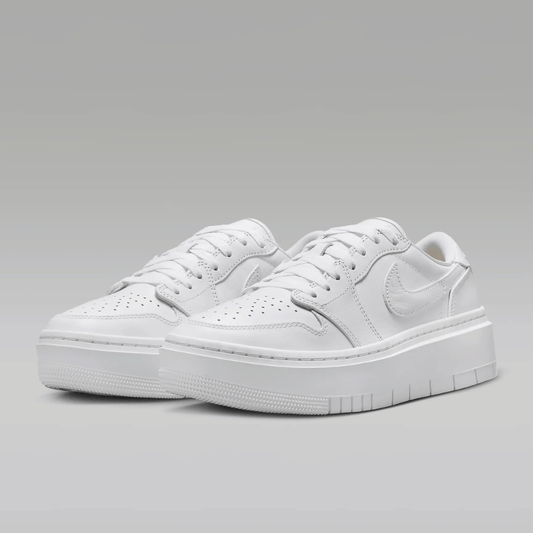 Air Jordan 1 Elevate Low Triple White - vista lateral