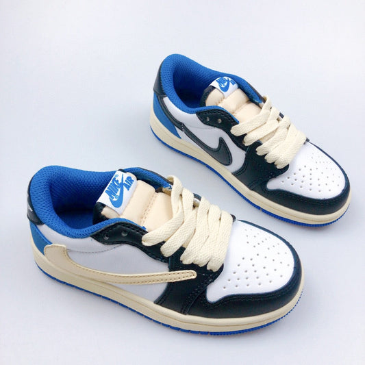 Jordan 1 Retro x Travis Scott Blue Infantil