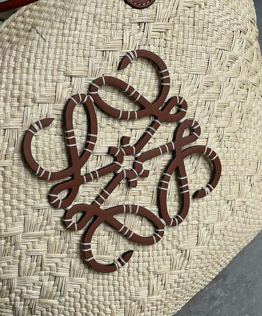 Bolsa LOEWE Anagram Straw Basket