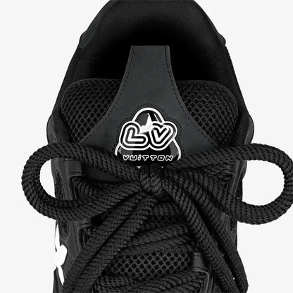 Louis Vuitton Skate Sneaker Black White