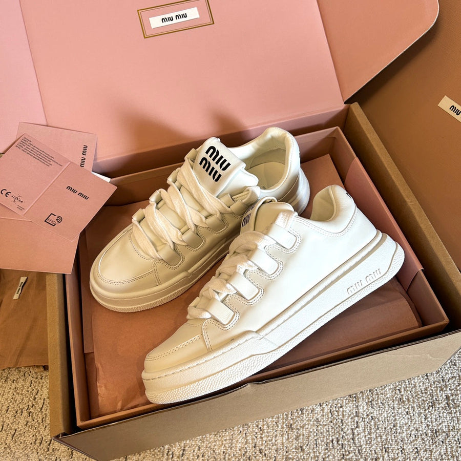 Tênis Couro Branco Casual