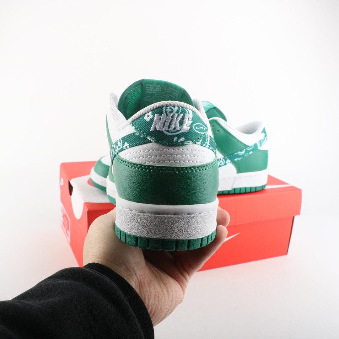 Nike Dunk Low Green Paisley