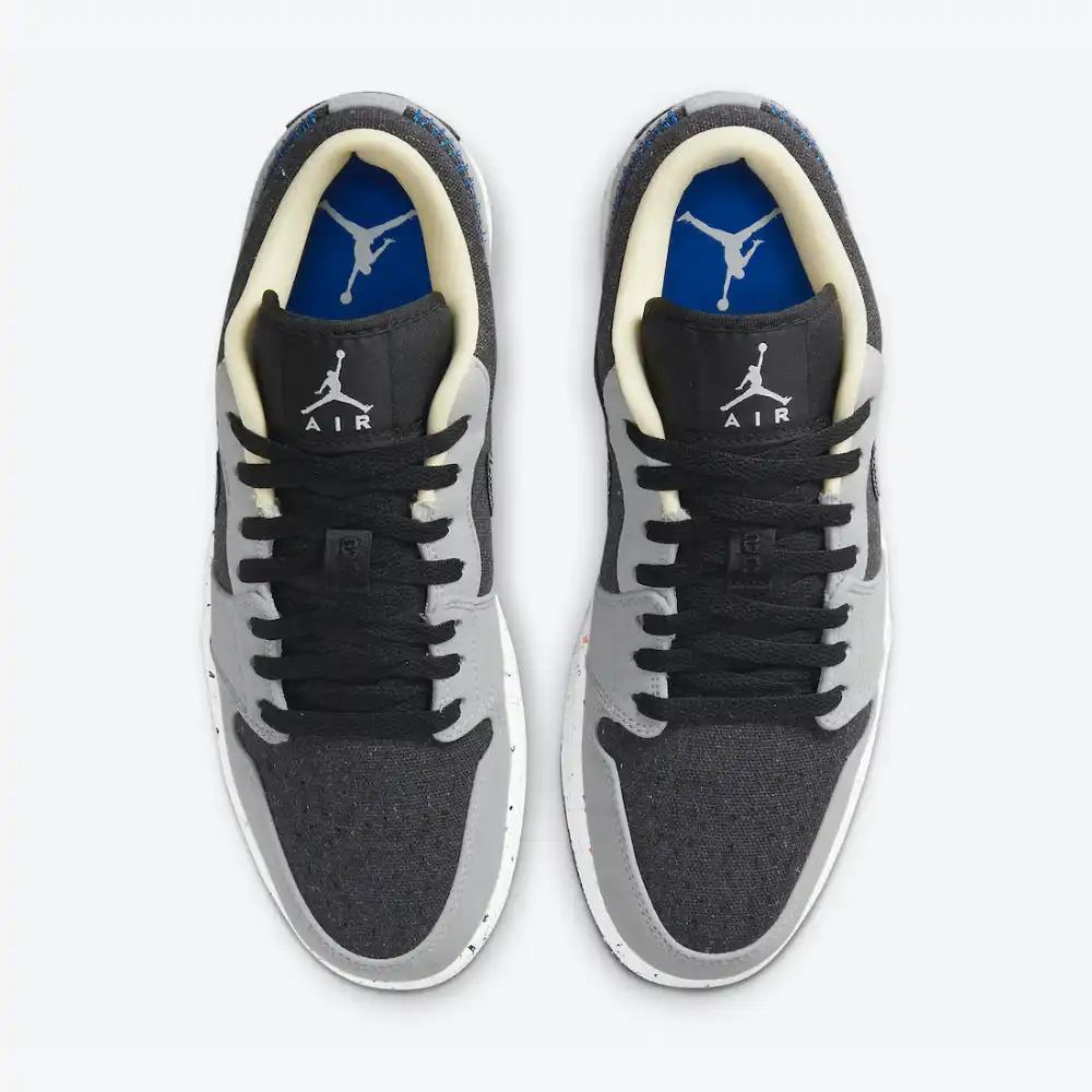 Air Jordan 1 Low Crater Black Grey