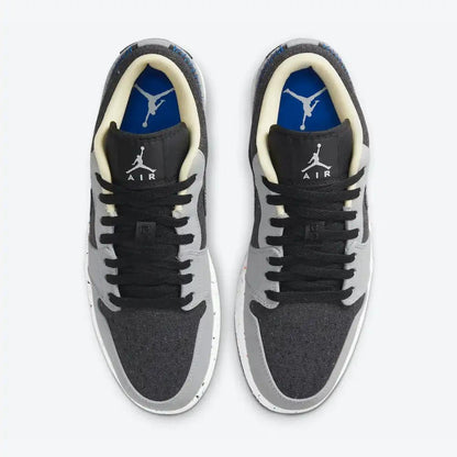 Air Jordan 1 Low Crater Black Grey