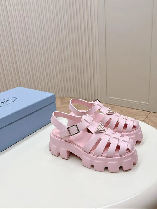Prada Monolith pink