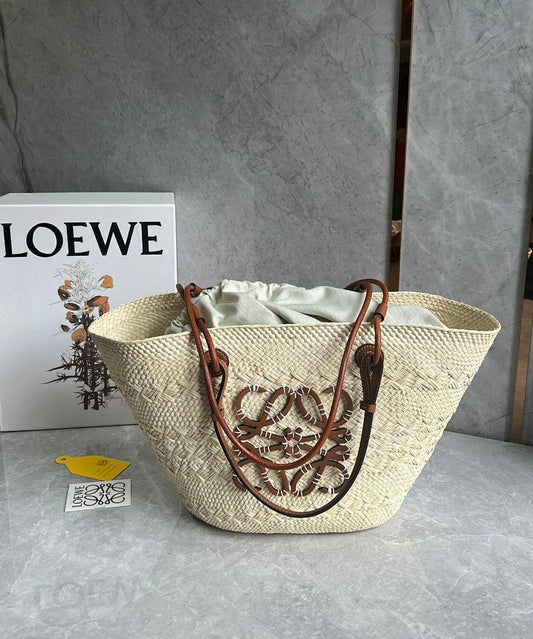 Bolsa LOEWE Anagram Straw Basket