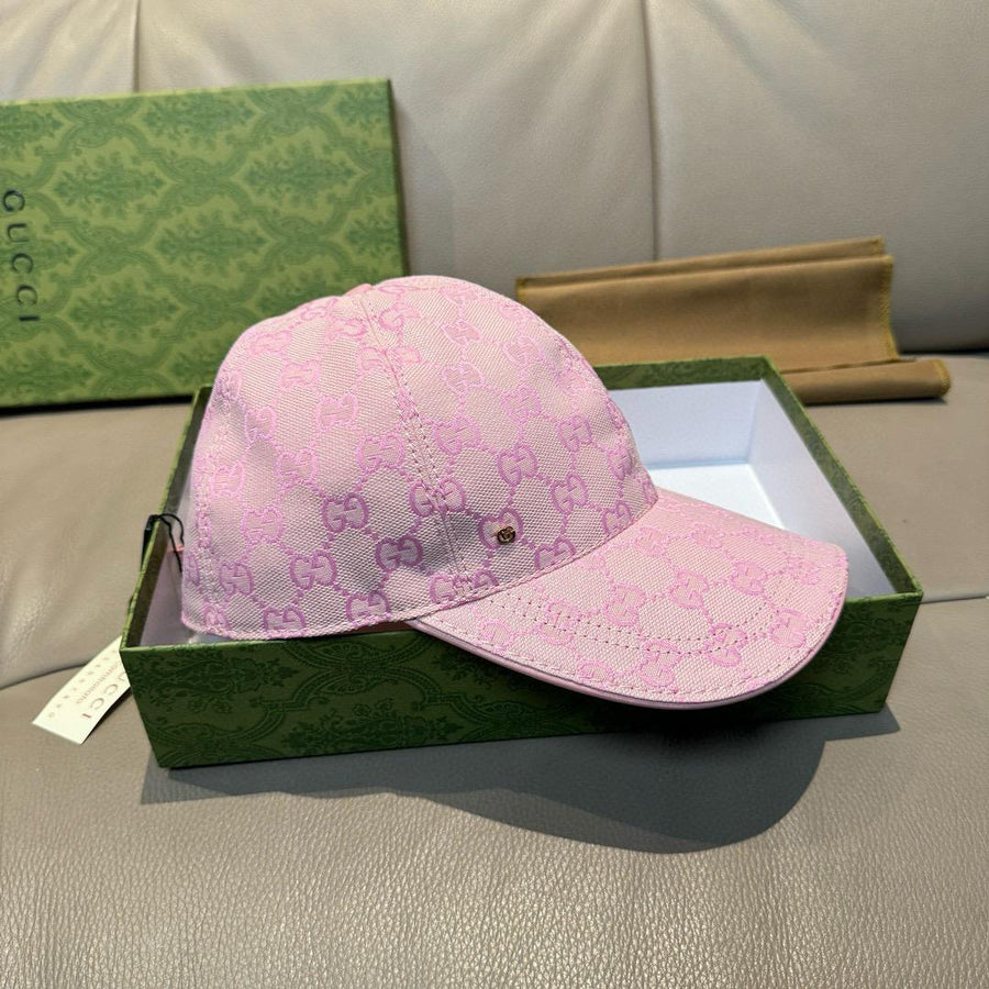 Boné Algodão Rosa Ajustável