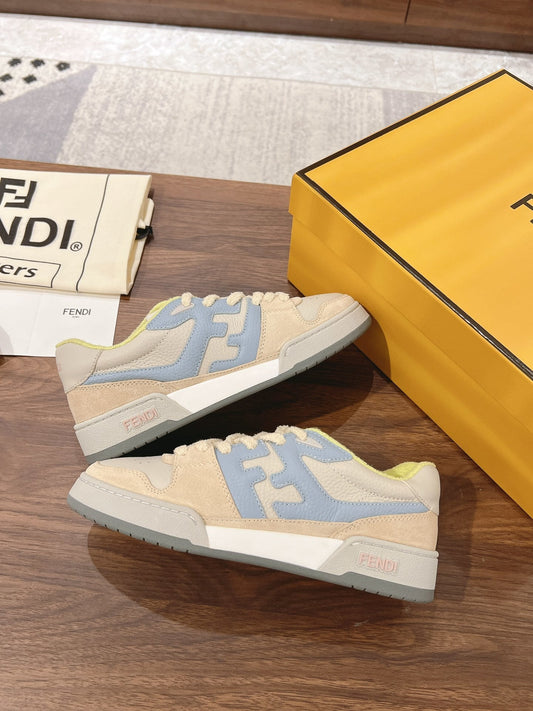 Fendi Match Yellow Suede