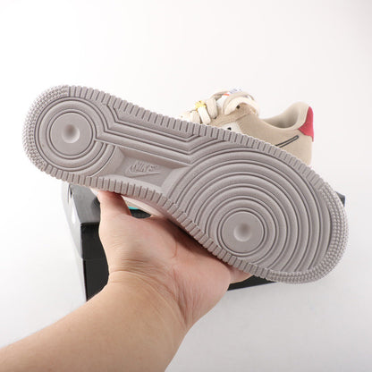 Nike Air Force 1 Low First Use Light Sail Red