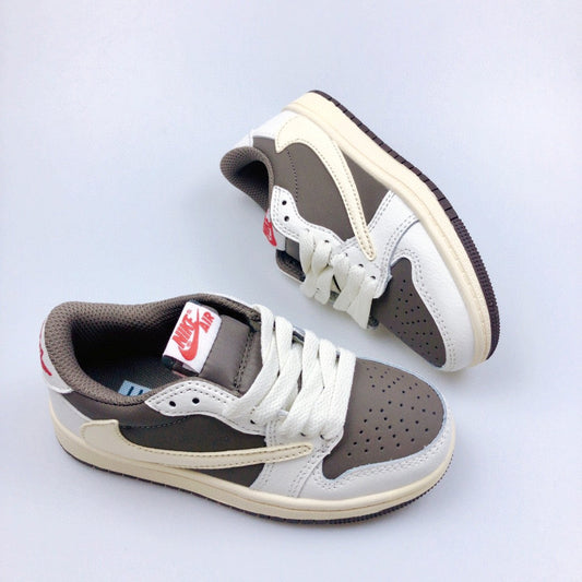 Jordan 1 Retro x Travis Scott Beige Infantil