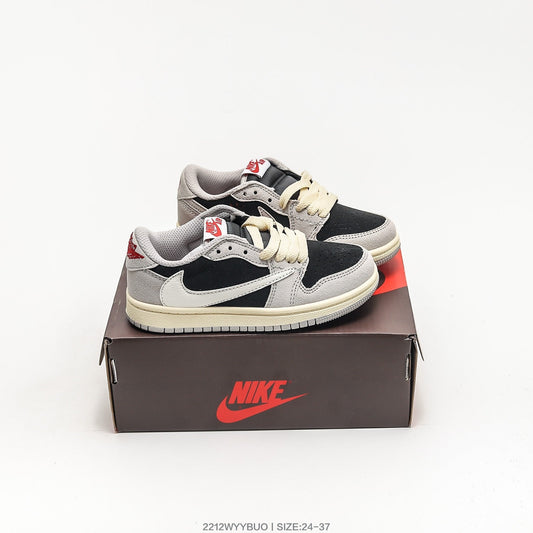 Jordan 1 Retro x Travis Scott Beige Infantil
