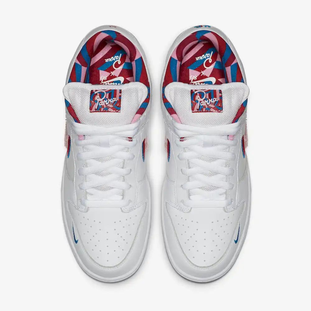 Nike Dunk Low SB x Parra White