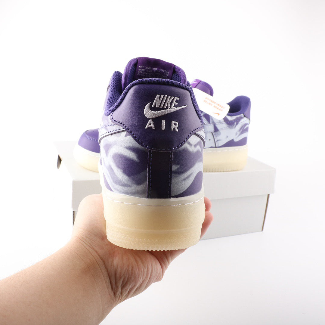 Nike Air Force 1 Low Skeleton Purple