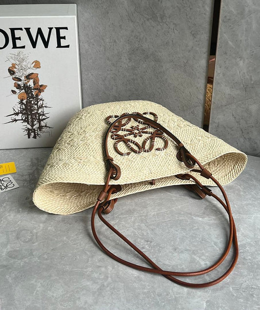 Bolsa LOEWE Anagram Straw Basket