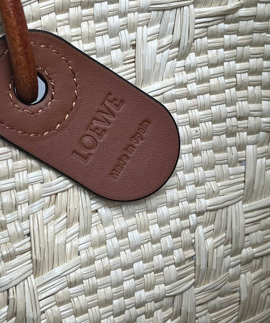 Bolsa LOEWE Anagram Straw Basket