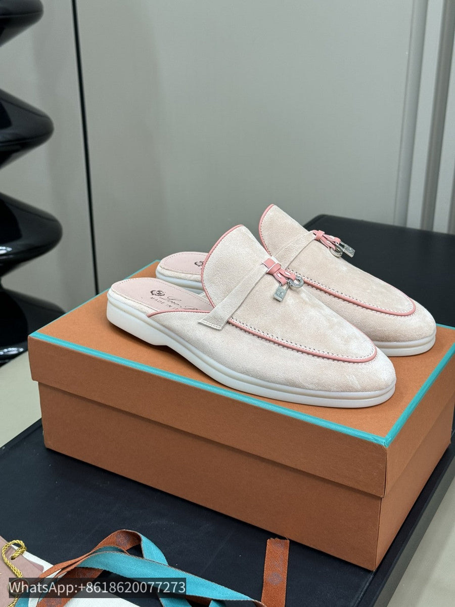 Mule Couro Casual Conforto