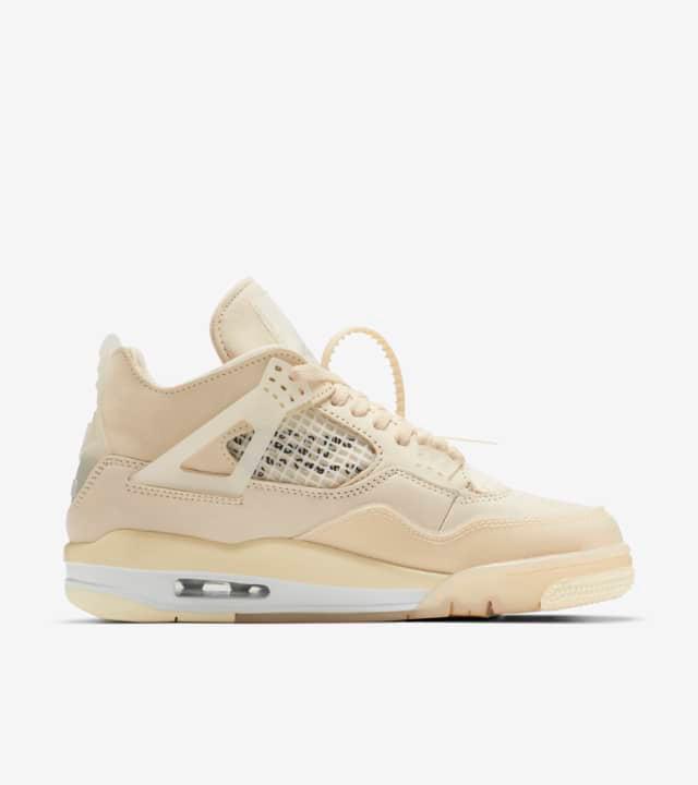 Air Jordan 4 Retro x Off-White Sail