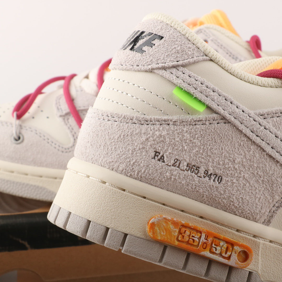 Nike Dunk Low x Off-White Lot 35:50