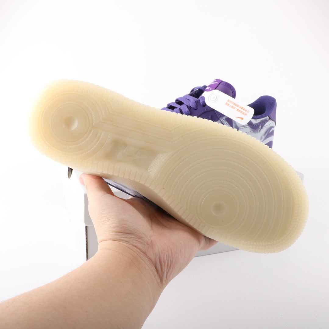 Nike Air Force 1 Low Skeleton Purple