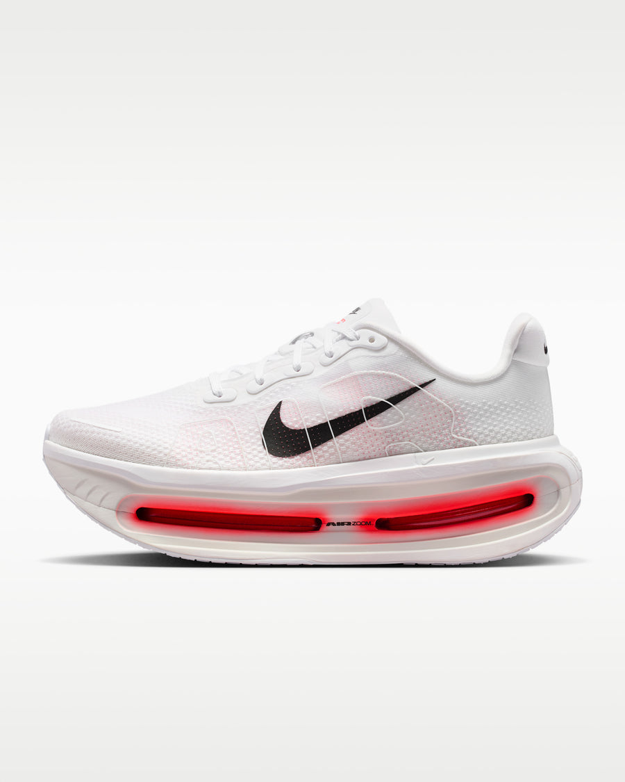 Tênis Runner Malha White Bright Crimson