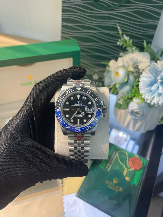 Relógio Rolex GMT-Master II Batman 40mm Black Blue