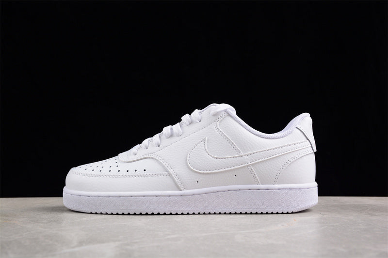Tênis Couro Estilo Vintage Branco