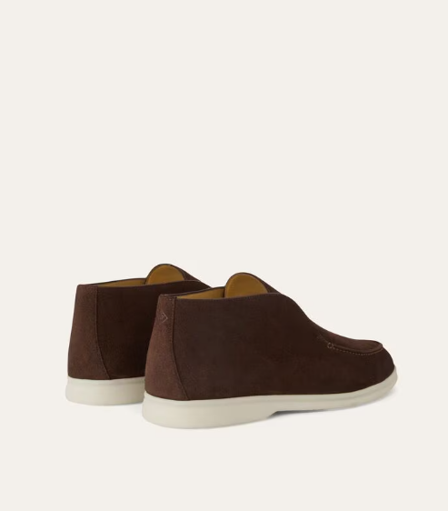 Open Walk Ankle Boot Chocolate