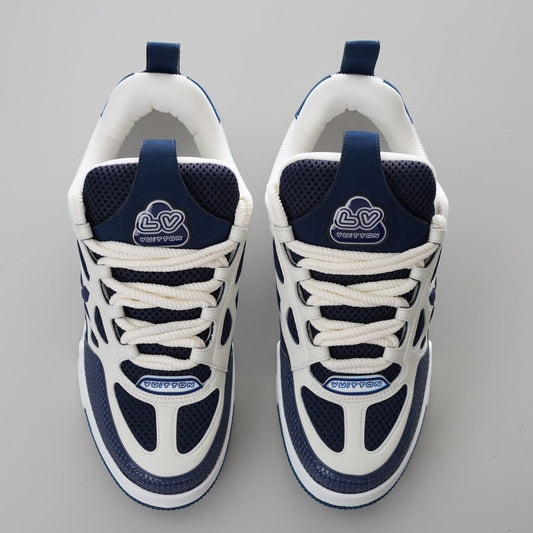 Skate Sneaker Marine White