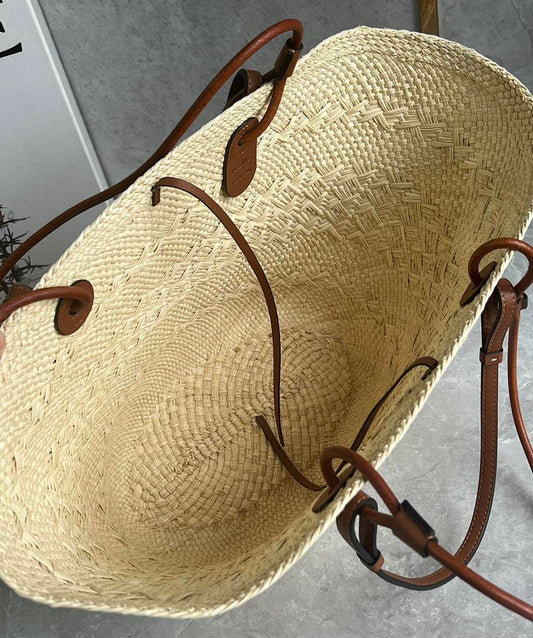 Bolsa LOEWE Anagram Straw Basket