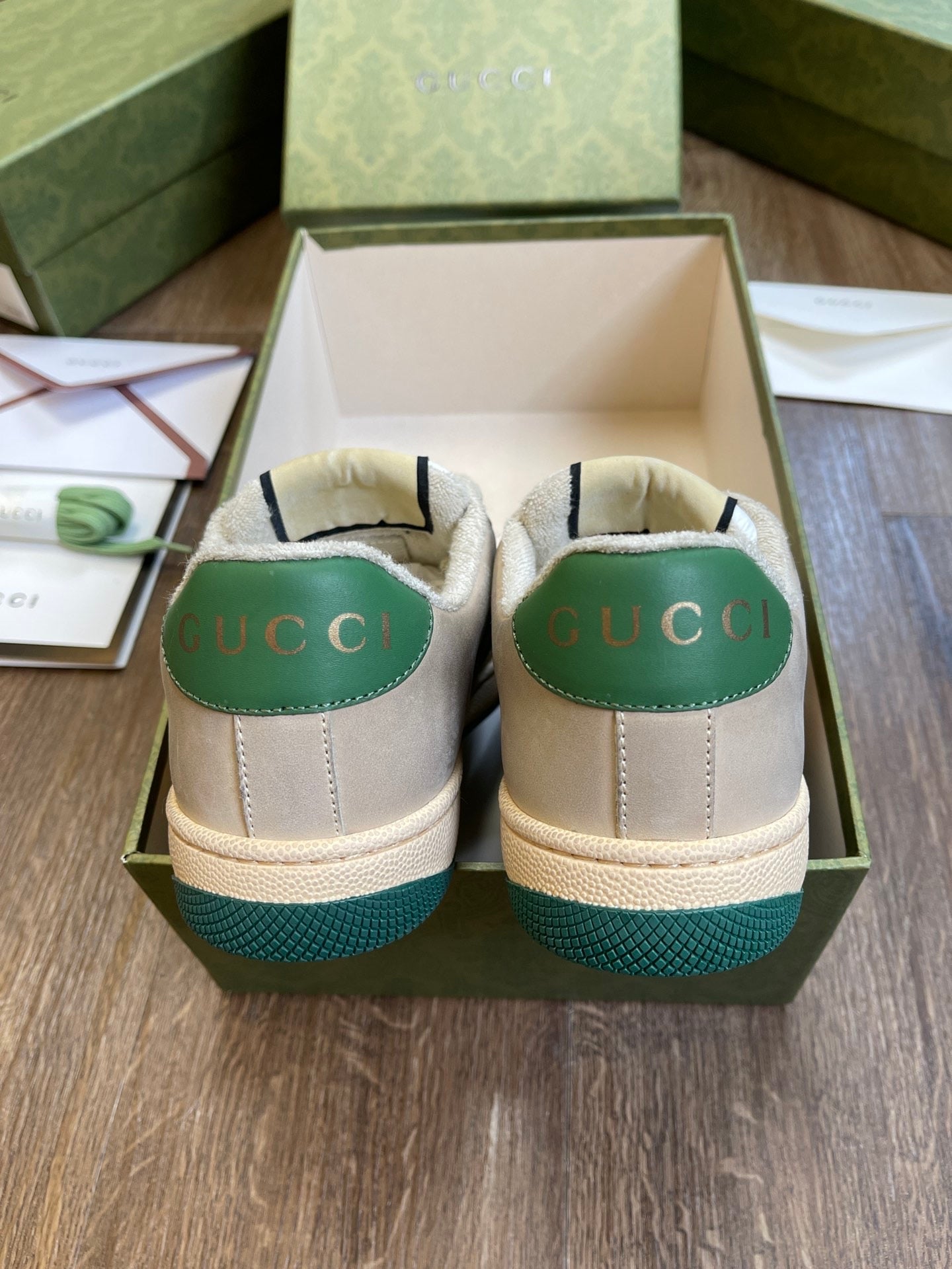 Gucci Screener GG Canvas verde