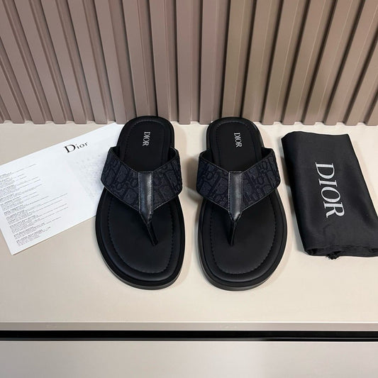 Sandália Jacquard Padrão Inclinado Bege Preto
