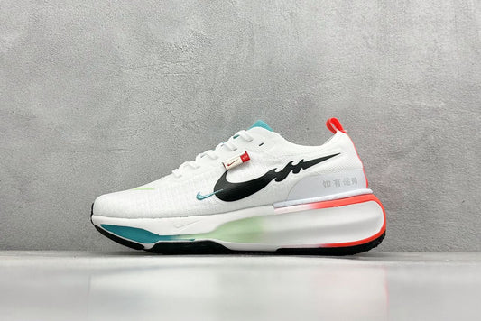 Tênis Runner Malha Flyknit Cinza e Preto