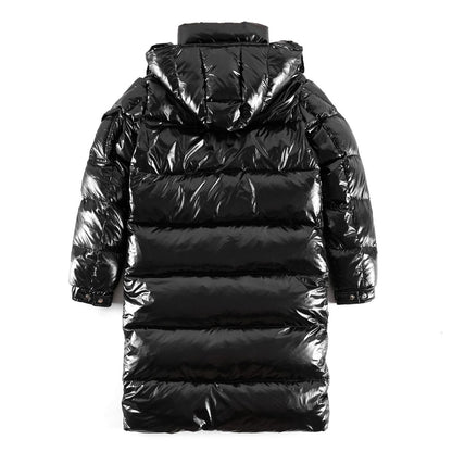 Jaqueta Parka Matelassê Nylon Preto