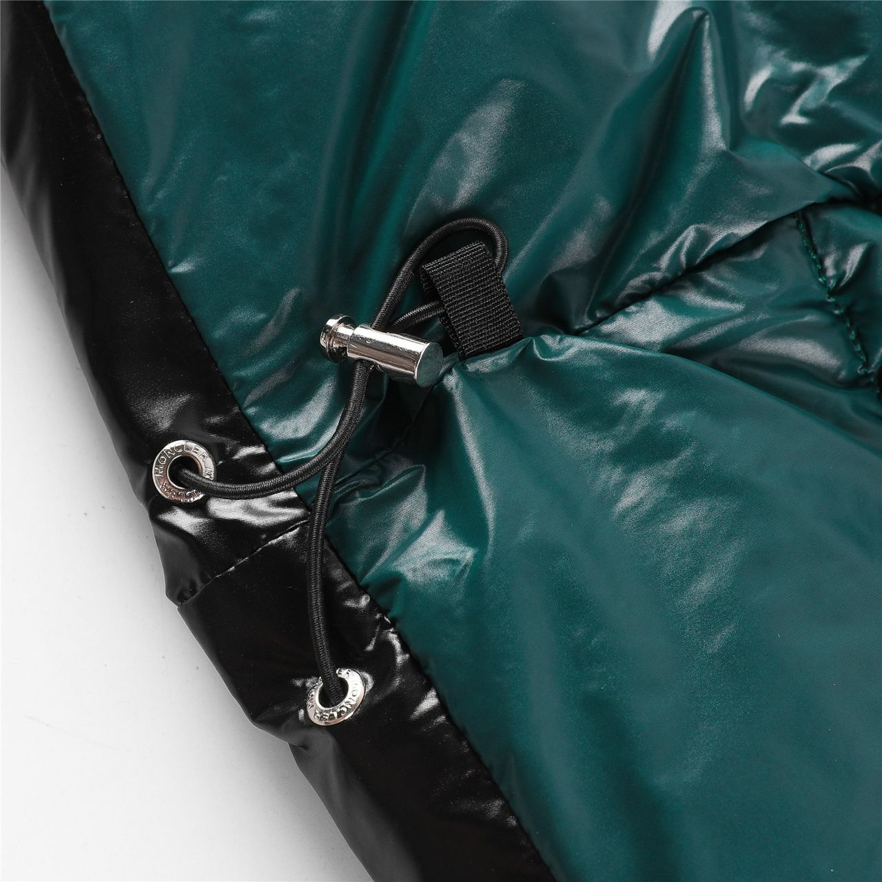 Jaqueta Parka Matelassê Nylon Preto