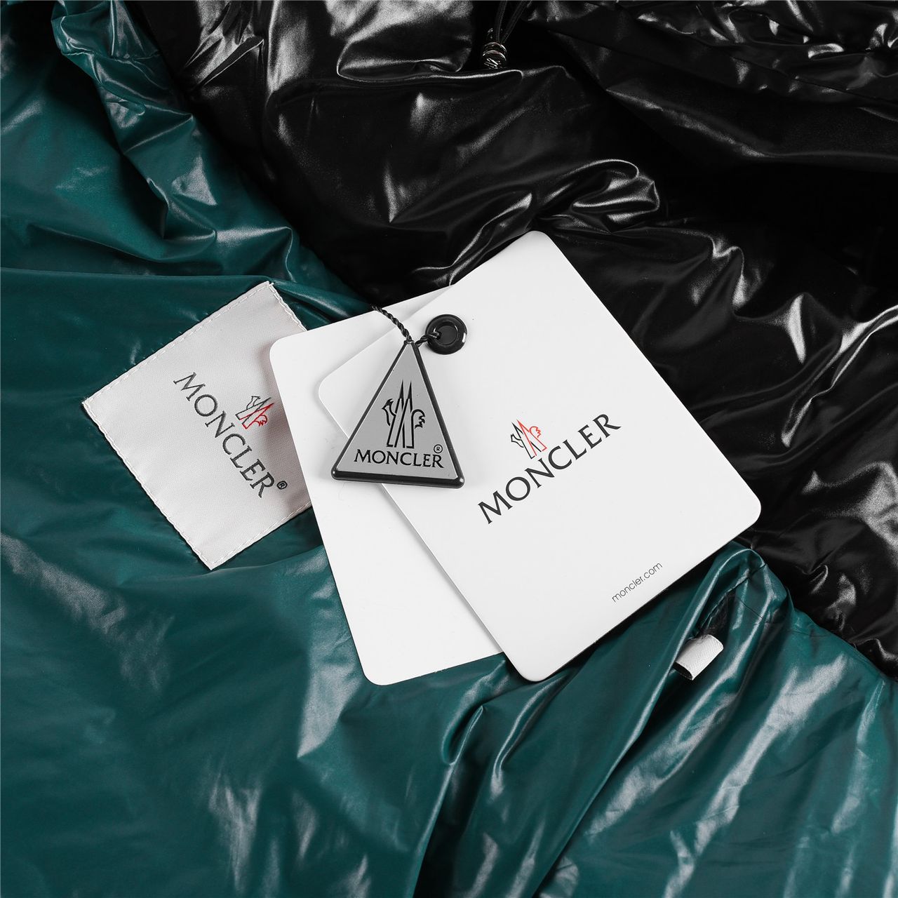 Jaqueta Parka Matelassê Nylon Preto
