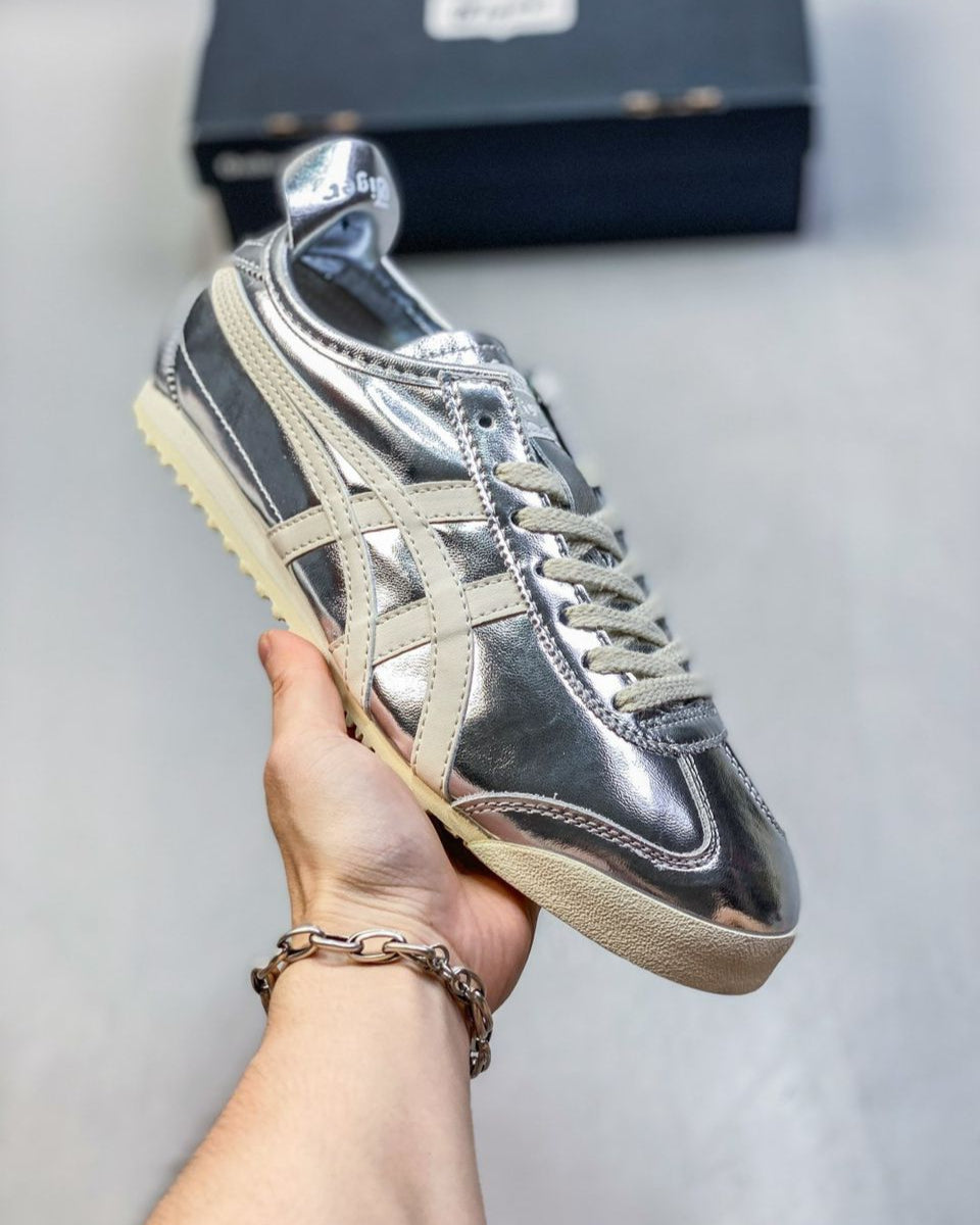 Onitsuka Tiger México Silver White