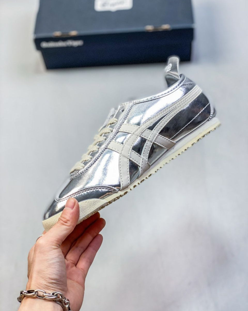 Onitsuka Tiger México Silver White