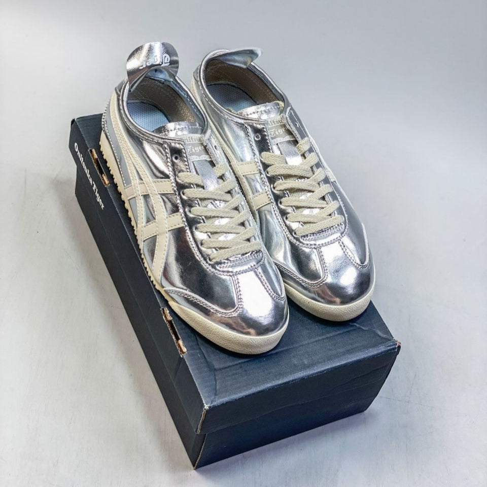 Onitsuka Tiger México Silver White