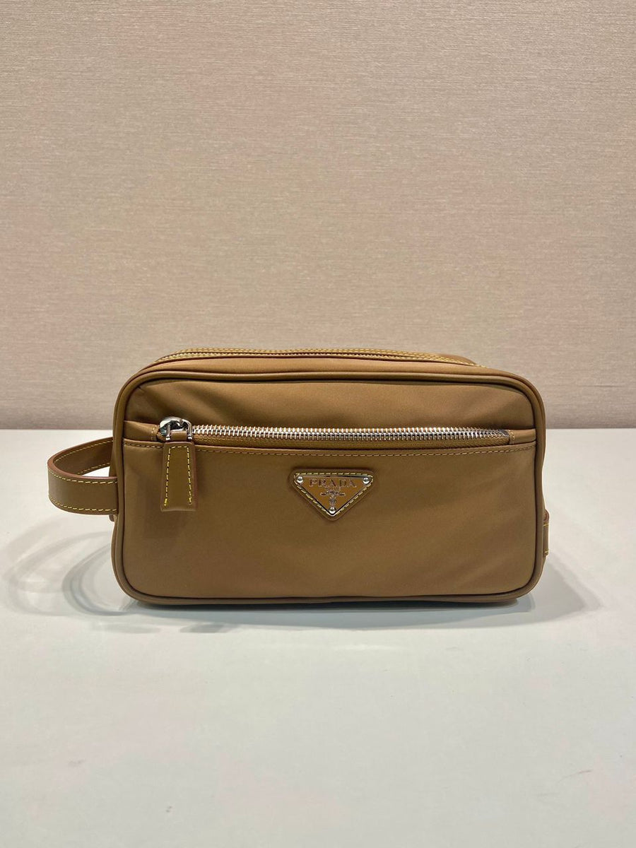 Bolsa Necessaire Nylon Recilado Preta