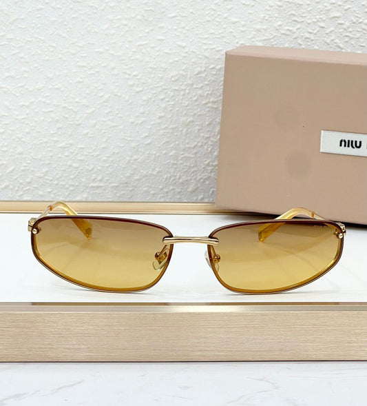 Óculos Miu Miu Gold