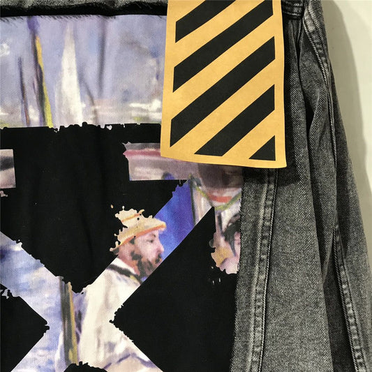 Off-White Caban Denim Jacket