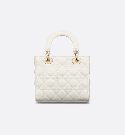 Dior Small Lady Dior White