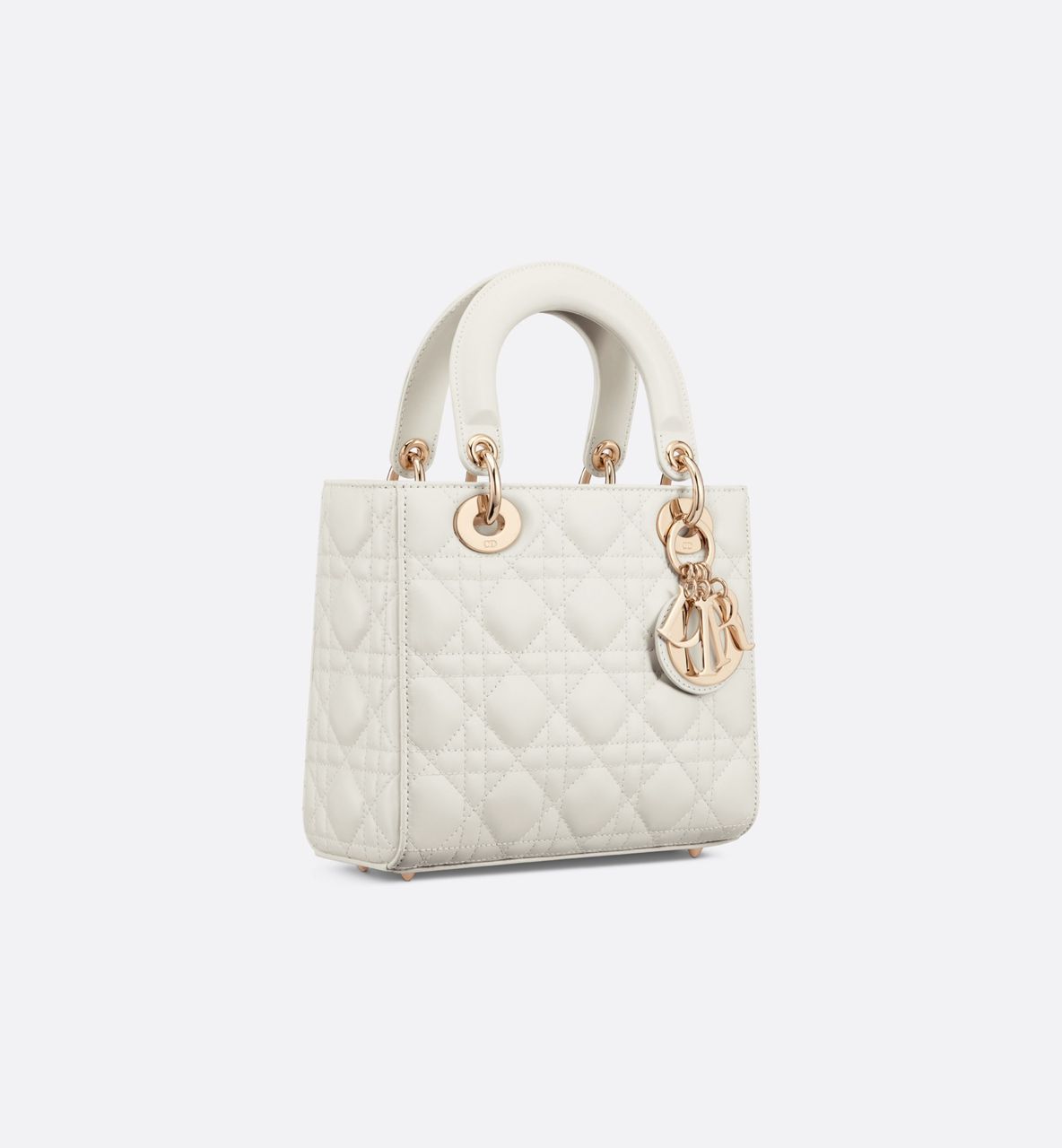 Dior Small Lady Dior White