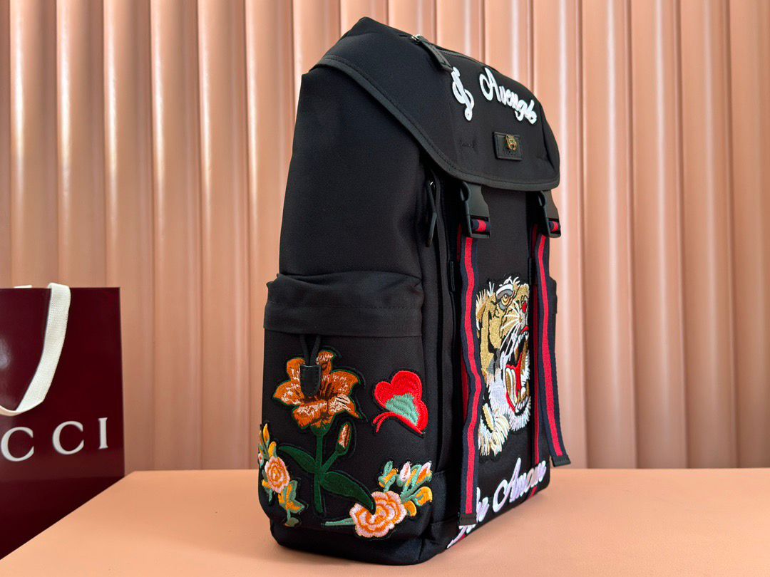 Mochila Gucci L'Aveugle Par Amour Tiger