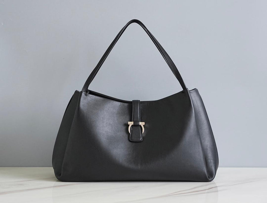 Bolsa Tote Couro Feminina Marrom