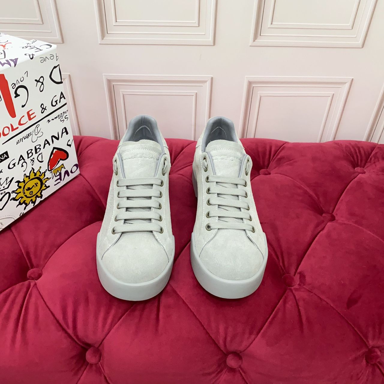 Dolce & Gabbana Perforated Logo