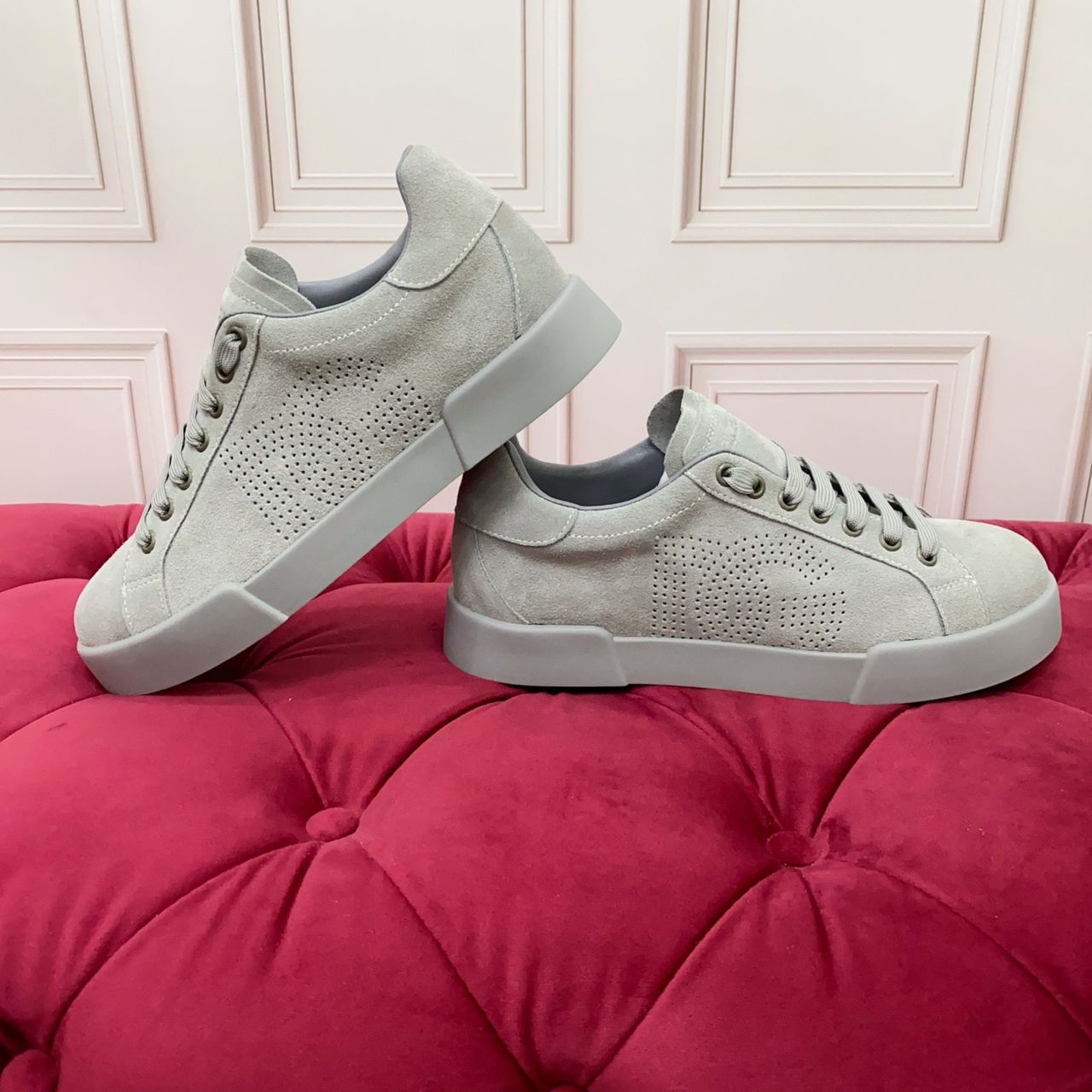 Dolce & Gabbana Perforated Logo