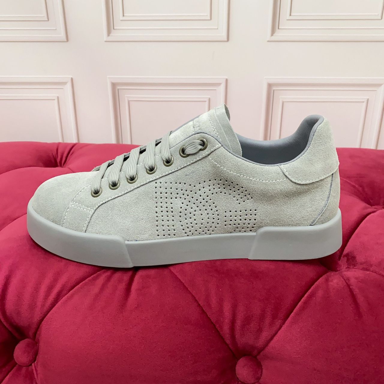 Dolce & Gabbana Perforated Logo