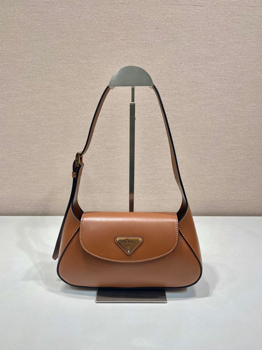 Bolsa de Ombro Couro Arqué Preta