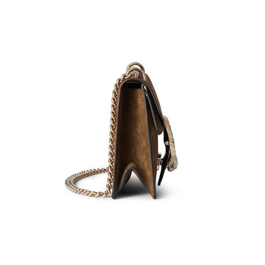 Borsa Gucci Dionysus Small in Suede e Pelle